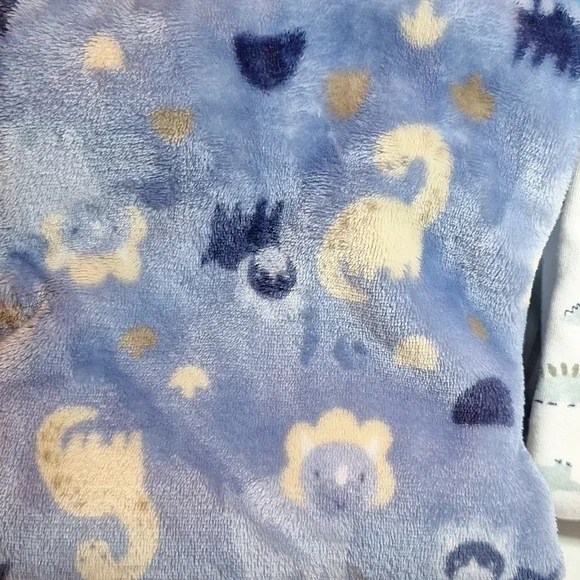 Dinosaur/Animal Baby Blankets Toddler Blanket Soft!! - Picture 2 of 4